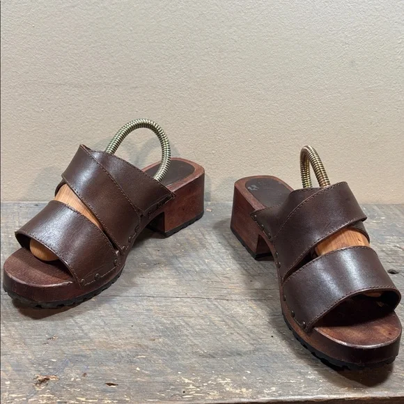 Y2K Candies Wood clog Sandals - Picture 4 of 12